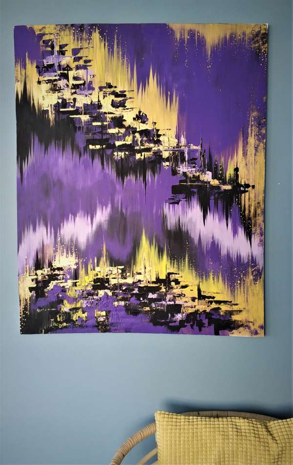 Sanatsal Kanvas Tablo